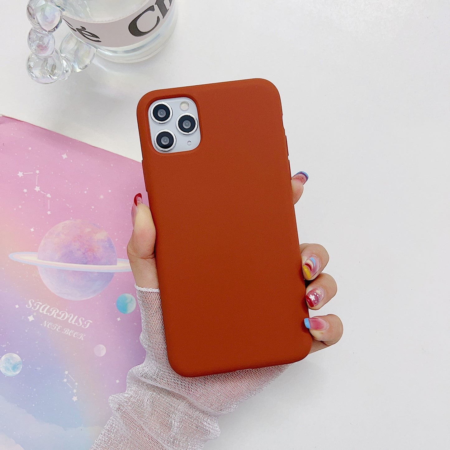 Sleek Silicone Phone Case For Iphone 14 13 12 11 - Protect Your Phone In Style!