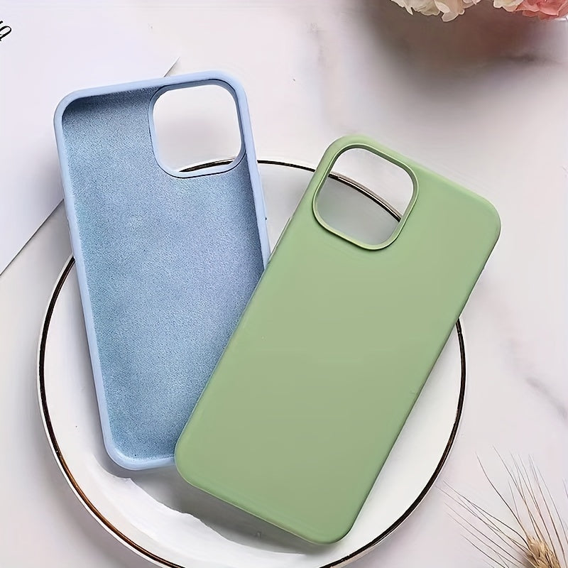 Liquid Silicone Phone Case For IPhone Series