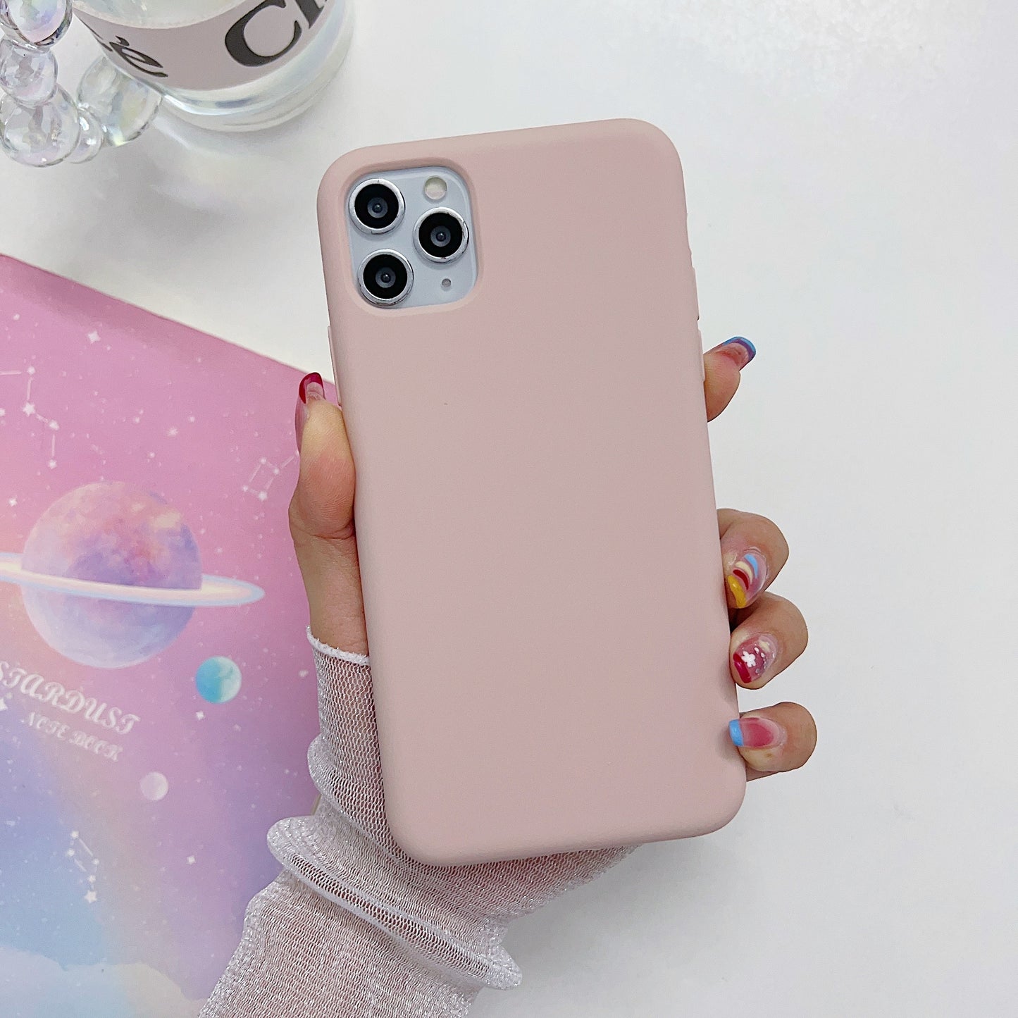 Sleek Silicone Phone Case For Iphone 14 13 12 11 - Protect Your Phone In Style!