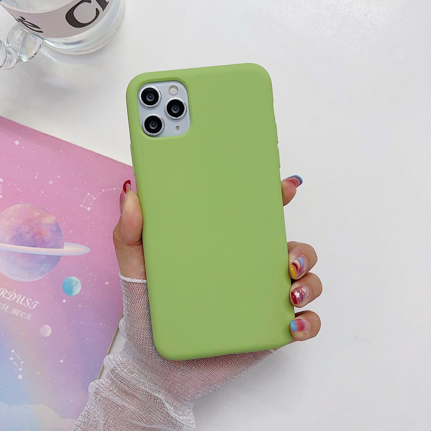 Sleek Silicone Phone Case For Iphone 14 13 12 11 - Protect Your Phone In Style!