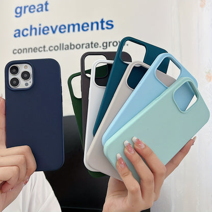 Sleek Silicone Phone Case For Iphone 14 13 12 11 - Protect Your Phone In Style!