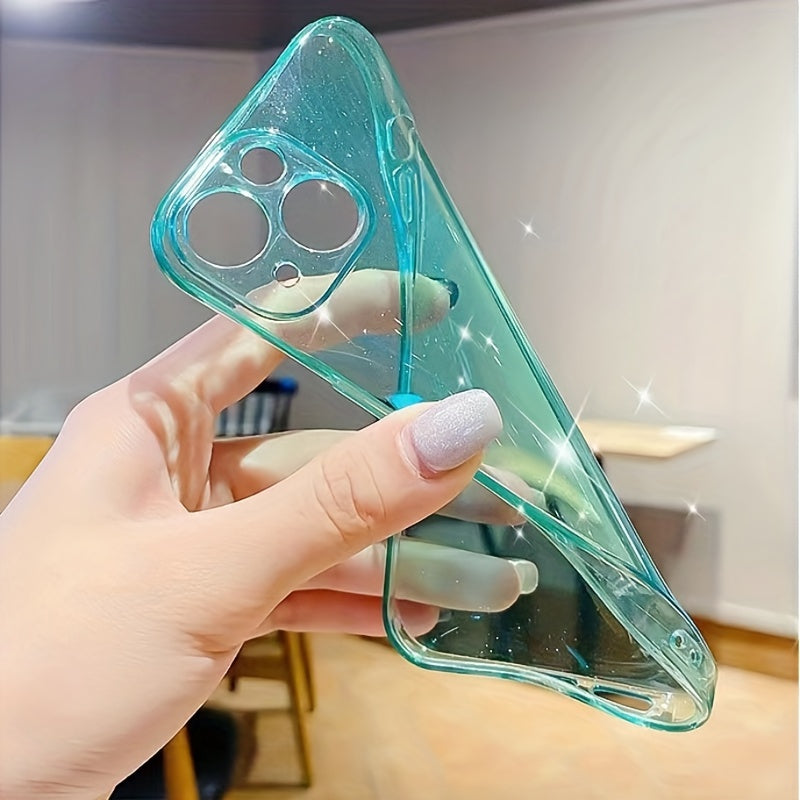 Sparkling Candy-Colored Phone Case, Ultra-thin Design, Compatible with iPhone 11 12 13 14 Pro Max!