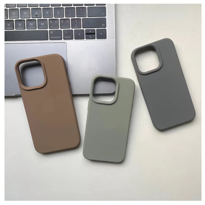 Liquid Silicone Phone Case For IPhone Series