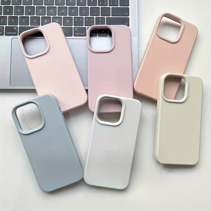 Liquid Silicone Phone Case For IPhone Series