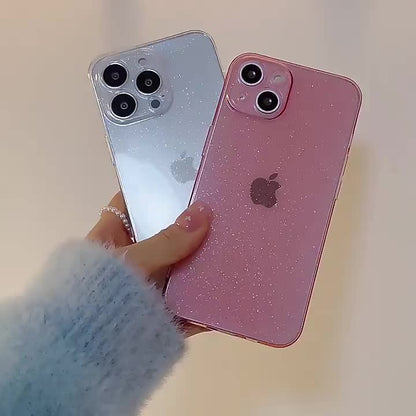 Sparkling Candy-Colored Phone Case, Ultra-thin Design, Compatible with iPhone 11 12 13 14 Pro Max!