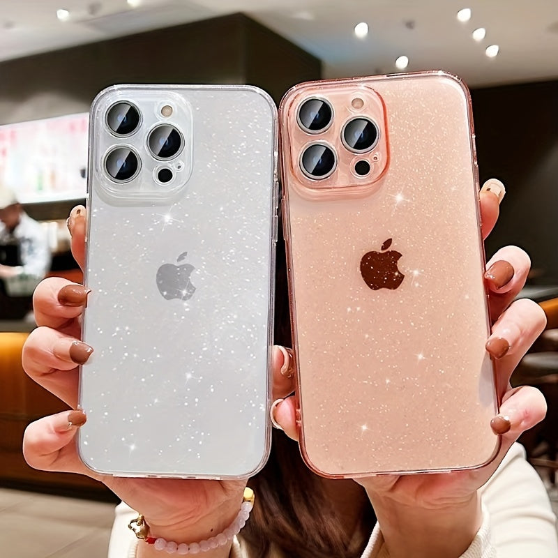 Sparkling Candy-Colored Phone Case, Ultra-thin Design, Compatible with iPhone 11 12 13 14 Pro Max!